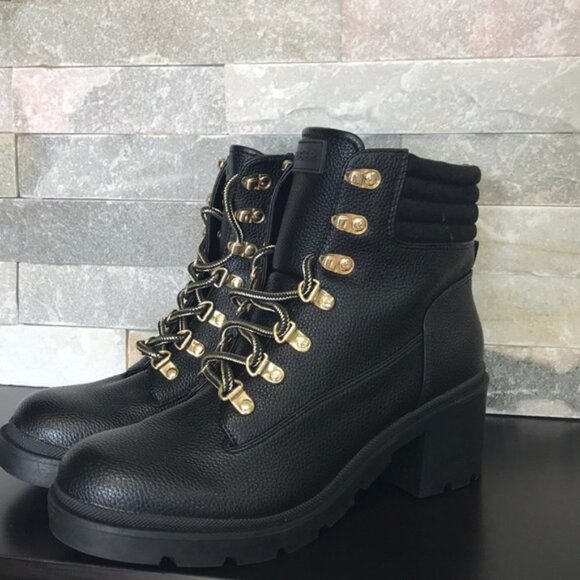 Tommy Hilfiger Abelia Lace-Up Combat Boot - Picture 2 of 8